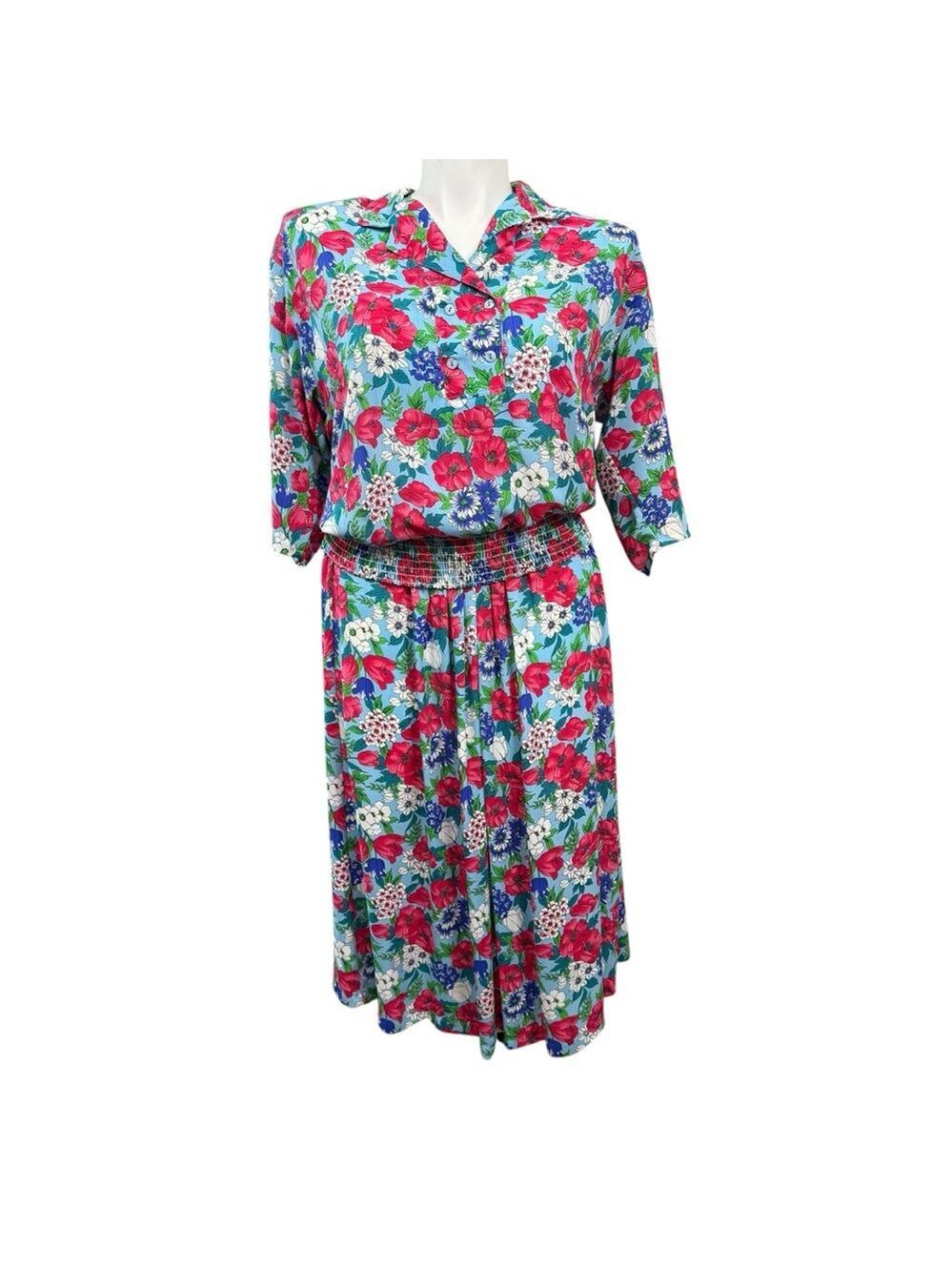 Vintage Maycene Floral 2 Piece Set Large
